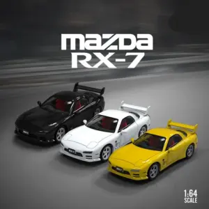 Mazda RX7 1:64 Yellow Diecast Model Car 8 S567210f1b99a464182f292df79f29d2db