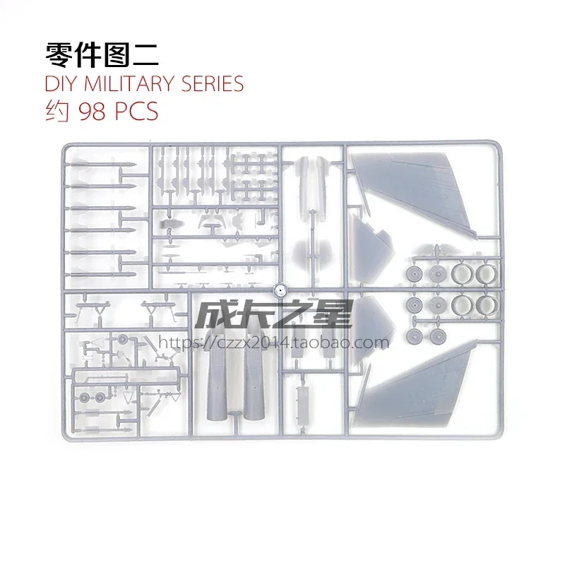 1/72 SU-27 Sea Flanker Model Assembly Kit 4 1/72 SU-27 Sea Flanker Model Assembly Kit - Image 4