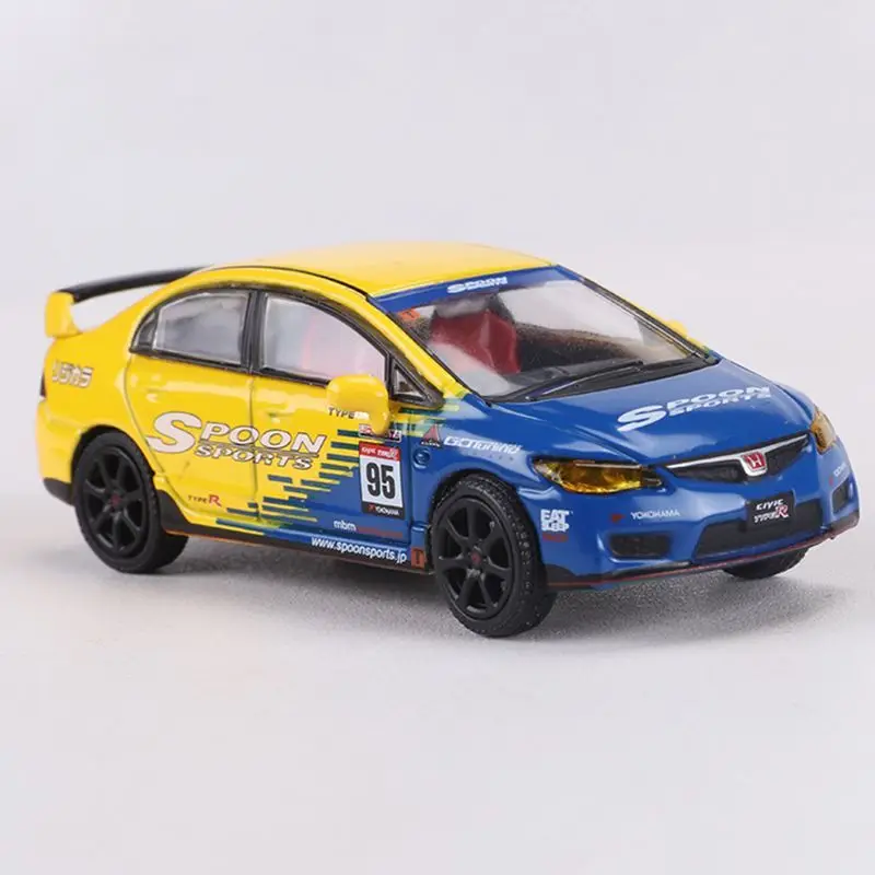 Honda Civic Type R FD2 Spoon 1:64 Diecast Model 2 Honda Civic Type R FD2 Spoon 1:64 Diecast Model - Image 2