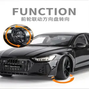 1:18 Scale Audi RS7 Diecast Model in Black 13 S56c8325d1c2f4c0b81913b3bc7445ea3a