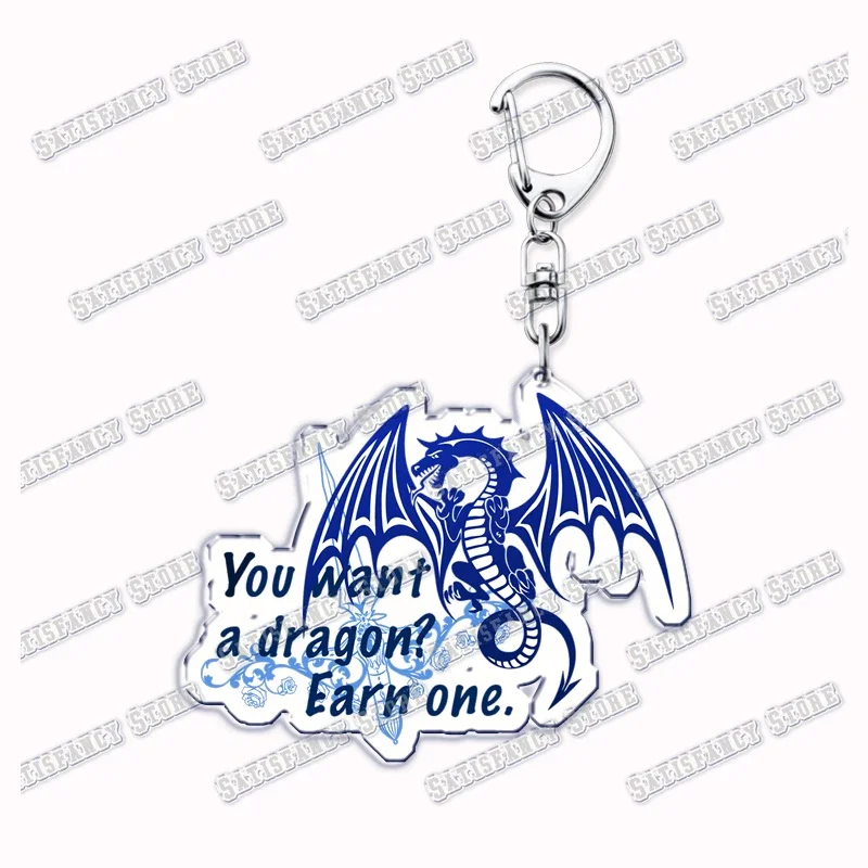 Black Dragon Keychain Pendant with Lobster Clasp 38 Black Dragon Keychain Pendant with Lobster Clasp - Image 38