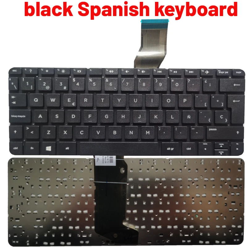 Laptop Keyboard for HP Compaq Models 11-D/P/R/Y 8 Laptop Keyboard for HP Compaq Models 11-D/P/R/Y - Image 8