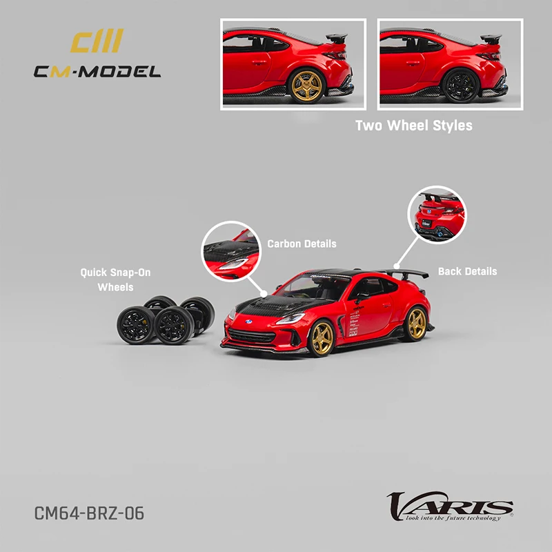 Diecast 1/64 Scale Subaru BRZ Racing Model 4 Diecast 1/64 Scale Subaru BRZ Racing Model - Image 4