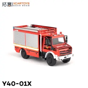 Xcartoys 1:64 Scale Unimok Fire Engine Model 10 S5778564be95845d9a9e5c560474a68efB