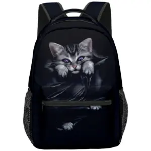 Cute Cat Pattern Waterproof Backpack 46 S589308da9a724eb09b5af2c13fc696e5X