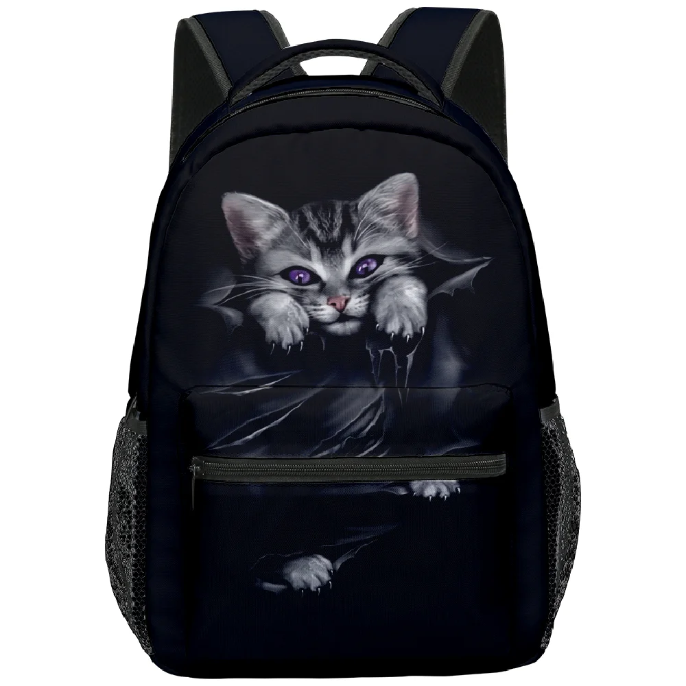 Cute Cat Pattern Waterproof Backpack 23 Cute Cat Pattern Waterproof Backpack - Image 23