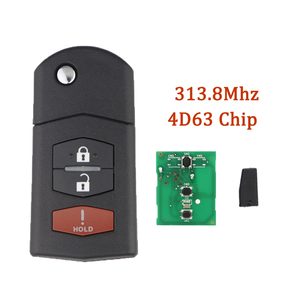 Mazda Remote Key Fob Compatible Models 2006-2015 11 Mazda Remote Key Fob Compatible Models 2006-2015 - Image 11