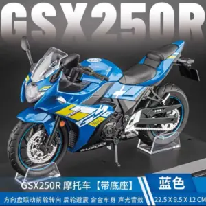 Suzuki GSX250R Alloy Motorcycle Model 1:12 Scale 14 S59c5ee2534274278b472da62bec37905g