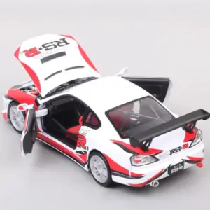 Welly 1/24 Silvia S15 RS R Diecast Model Car 10 S59e74d9999334543bae31ee07a8b2a0ct