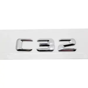 3D Car Tail Letter Stickers for Mercedes Benz 46 S5a6e5b00a38e4ddea4b4f908846a1329b
