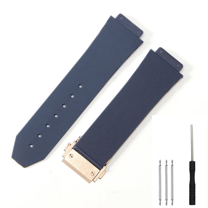 Rubber Watch Strap for Hublot Big Bang Fusion 21 Rubber Watch Strap for Hublot Big Bang Fusion - Image 21
