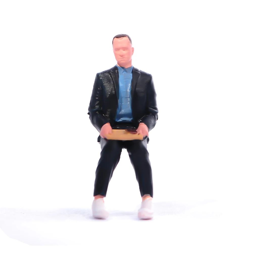 Urban Life Miniature Model Scene with Figures 7 Urban Life Miniature Model Scene with Figures - Image 7