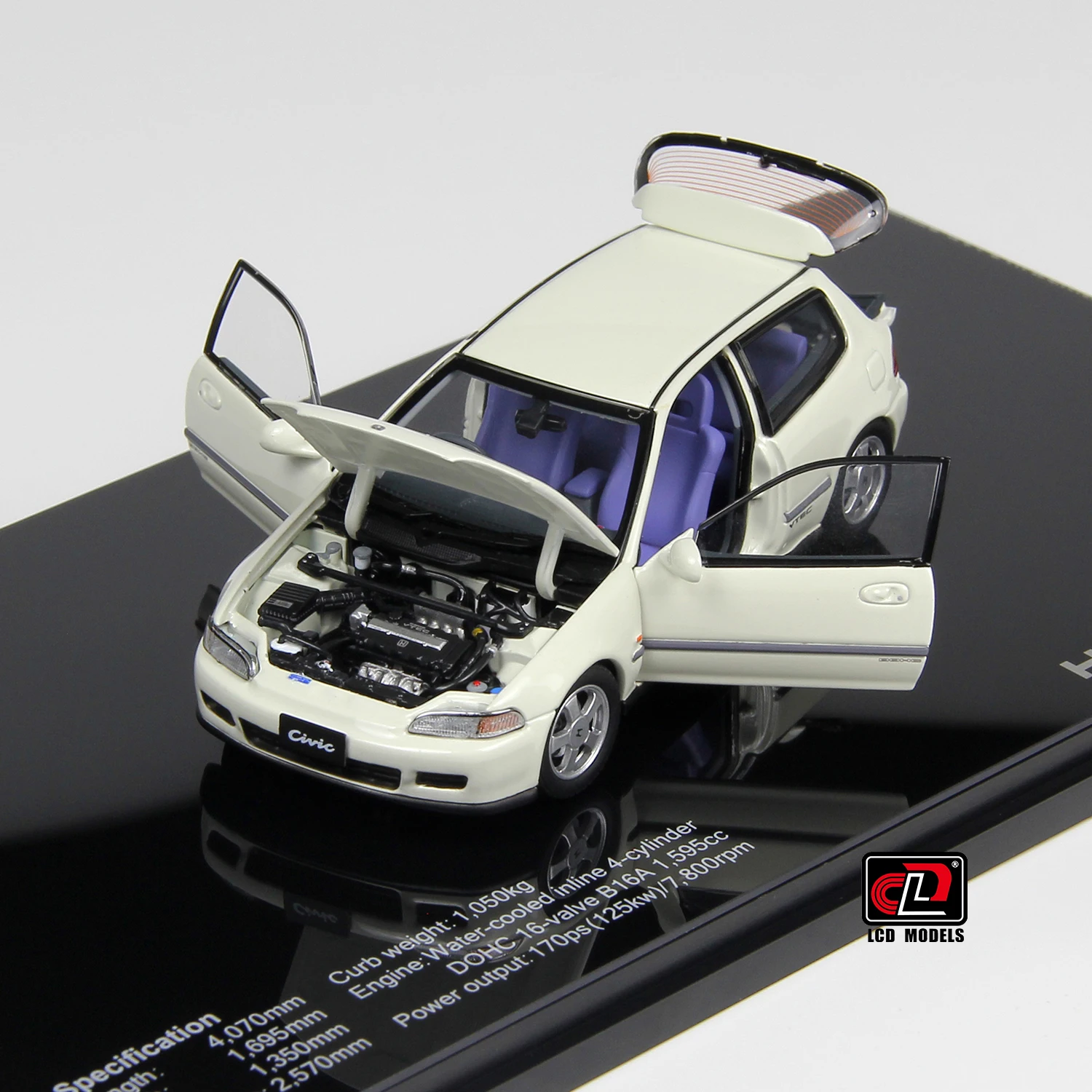 Diecast Honda Civic EG6 Model Car Collection 9 Diecast Honda Civic EG6 Model Car Collection - Image 9