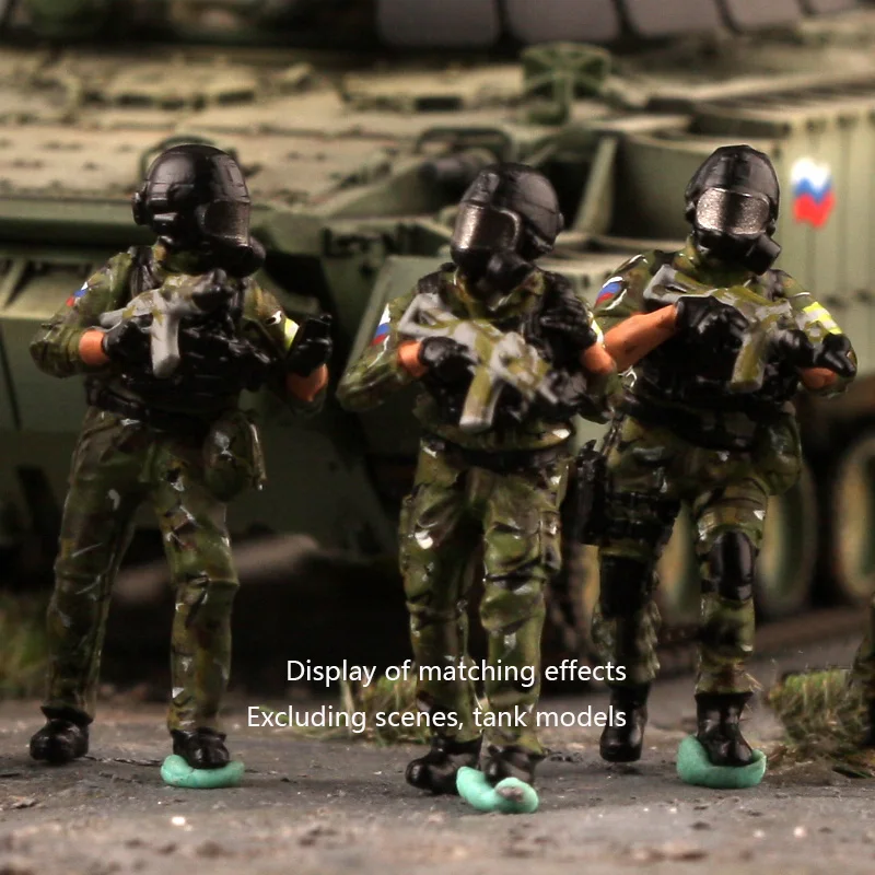 1/72 Russian Anti-Terrorism Soldier Model Set 5 1/72 Russian Anti-Terrorism Soldier Model Set - Image 5