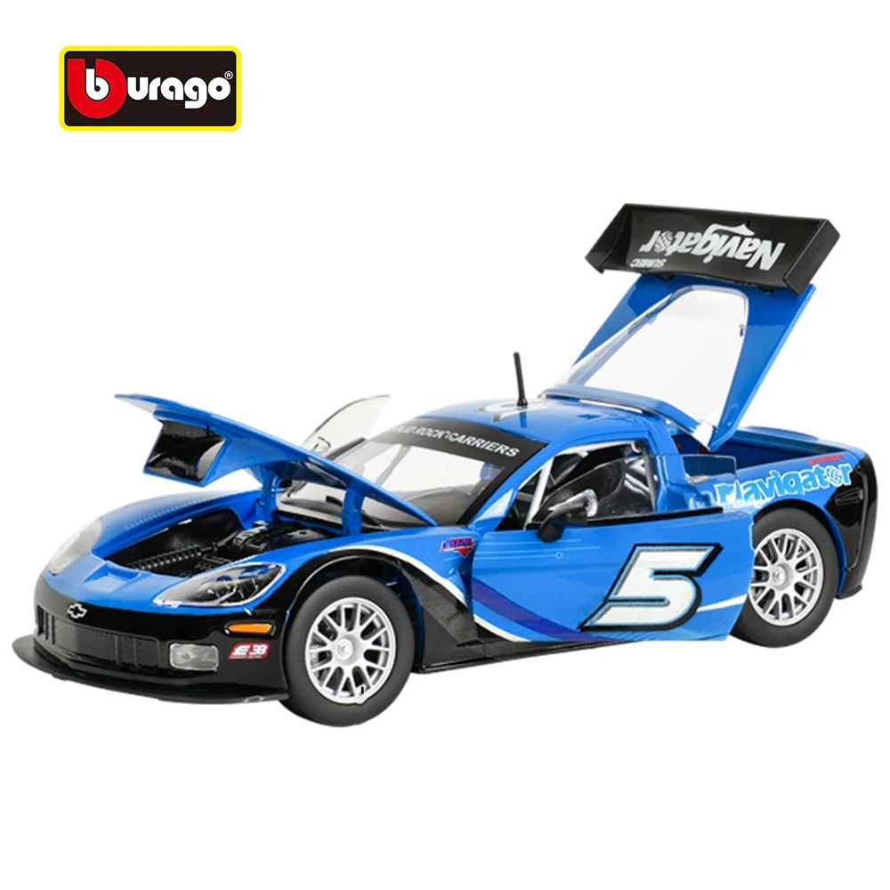 Chevrolet Corvette C6R 1:24 Scale Model Car 2 Chevrolet Corvette C6R 1:24 Scale Model Car - Image 2