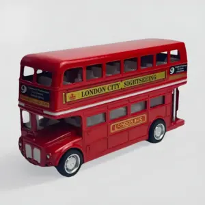 1:64 Scale London Bus Alloy Model Red 12 S5c0df2f7b3bb42bf8998980e0c53b100b