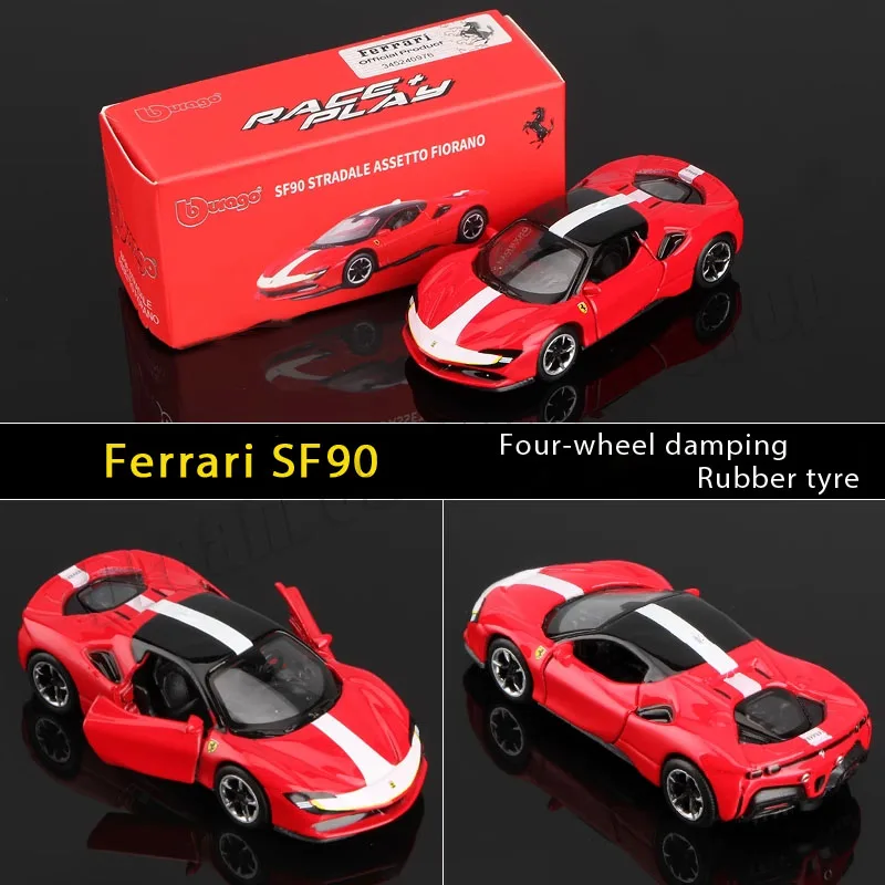 Bburago 1:64 Scale Ferrari Die-Cast Models 3 Bburago 1:64 Scale Ferrari Die-Cast Models - Image 3