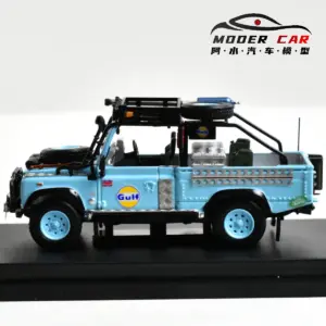 1:64 Scale Camel Trophy Land Rover Defender Model 9 S5d02f5d338224f9e9a26cef5d9ef29b8x