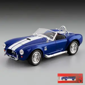 1965 Ford Shelby AC Cobra Diecast Model 1:22 Scale 23 S5d252f93ef034fe996037f00c29046cdO