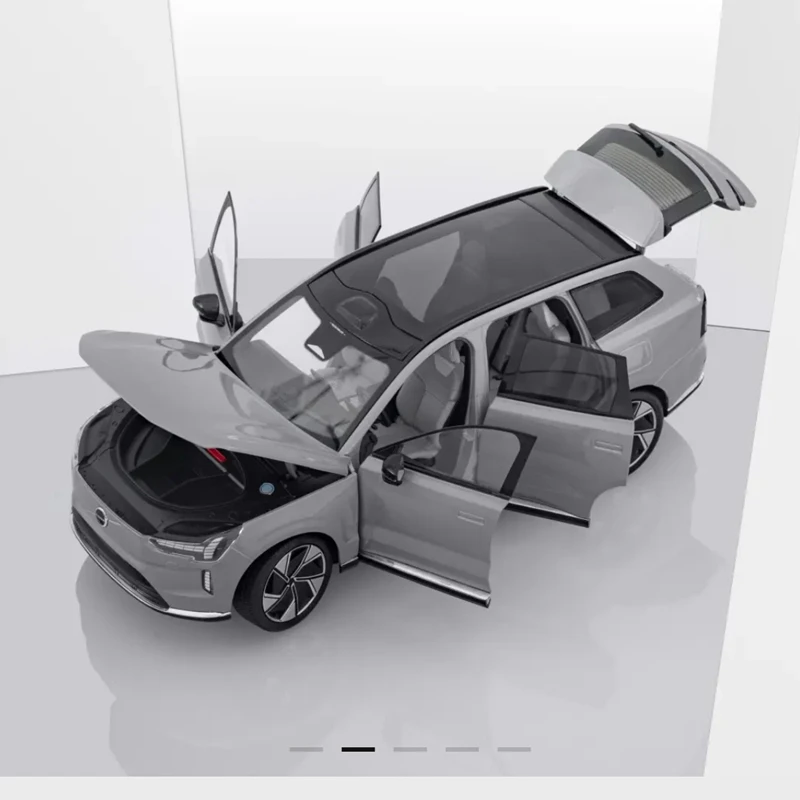 EX90 1/18 Diecast Model Car in Grey 5 EX90 1/18 Diecast Model Car in Grey - Image 5