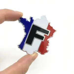 3D Aluminum France Flag Map Emblem Decal 10 S5d4fe99183ae4f03bf0d3a3d0e7580ec2