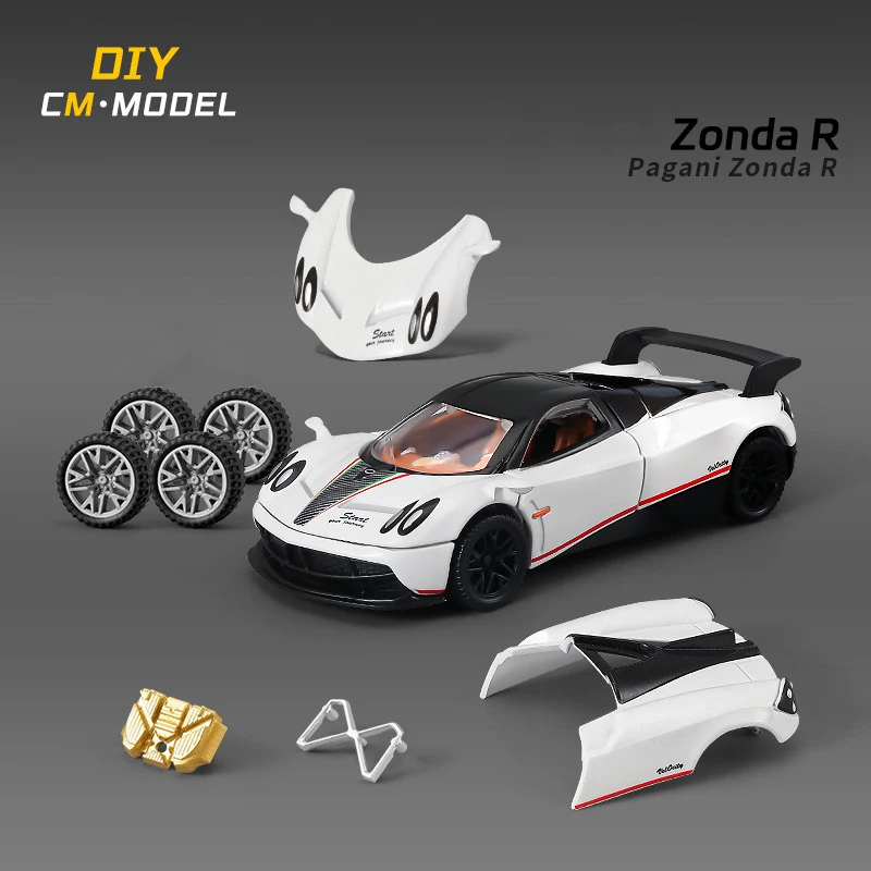 Pagani Zonda R 1:43 Diecast Model Car 2 Pagani Zonda R 1:43 Diecast Model Car - Image 2