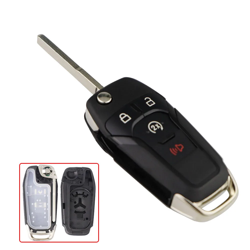 Ford 2/3/4 Button Flip Remote Key Shell 5 Ford 2/3/4 Button Flip Remote Key Shell - Image 5