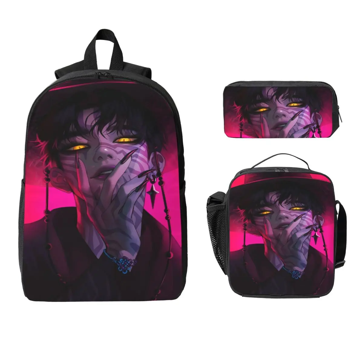 Kpop Demon Hunters Huntrix Backpack Set 8 Kpop Demon Hunters Huntrix Backpack Set - Image 8