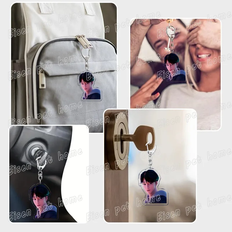 Kpop Demon Hunters Huntrix Keychain Acrylic 6 Kpop Demon Hunters Huntrix Keychain Acrylic - Image 6