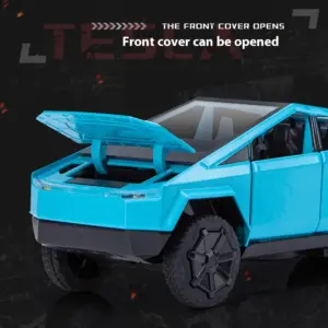 1:32 Scale Cybertruck Die-Cast Model with Lights 14 S5f2104160d3d49e3a2c3ef98743da0fdH