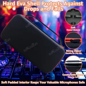 Portable Storage Bag for JBL Wireless Microphones 10 S5f5fa39aa29444e2a46546aa8ddc7cfbt