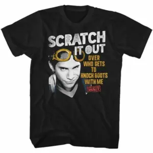 Cant Hardly Wait Scratch Out T-Shirt Black