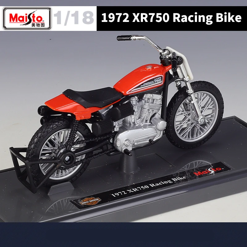 Harley Davidson XR750 1:18 Scale Model Motorcycle 6 Harley Davidson XR750 1:18 Scale Model Motorcycle - Image 6