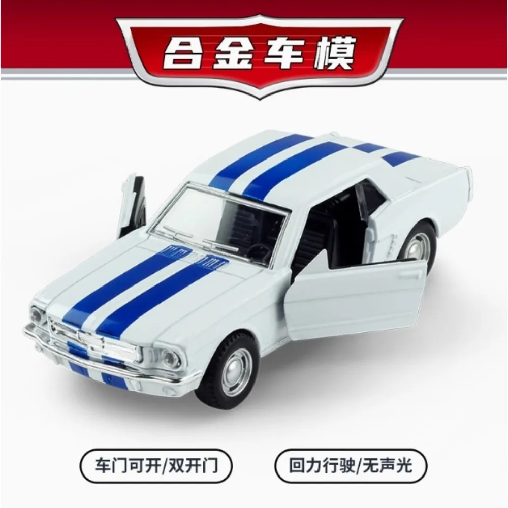 1:32 Scale Ford Mustang Vintage Car Model 3 1:32 Scale Ford Mustang Vintage Car Model - Image 3