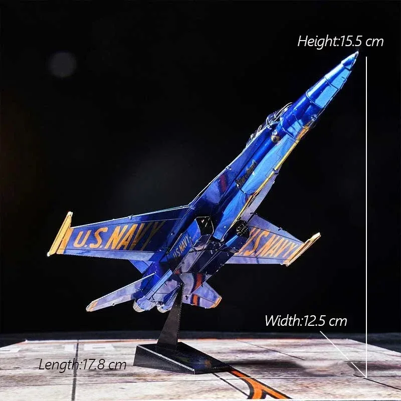 3D Metal Puzzle Set of Military Aircraft Models 18 3D Metal Puzzle Set of Military Aircraft Models - Image 18