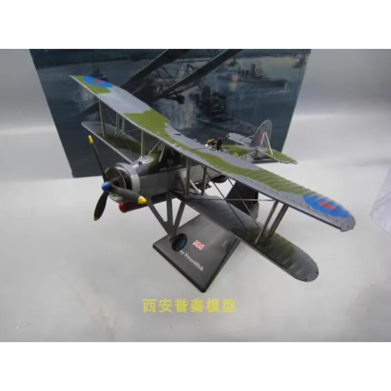 Diecast 1/72 Scale British Swordfish Biplane 5 Diecast 1/72 Scale British Swordfish Biplane - Image 5