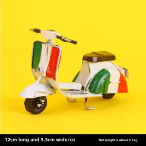Vespa Motorcycle 1:18 Scale Model in Yellow 30 S60d00f25068043448d6bb0326890af26J