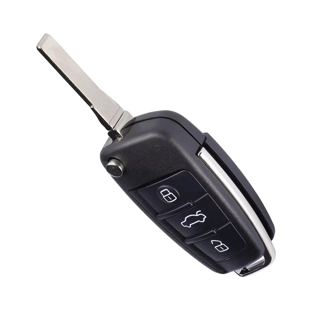 Stylish Black Fob Flip Key for Vehicles 2006-2015 2 Stylish Black Fob Flip Key for Vehicles 2006-2015 - Image 2