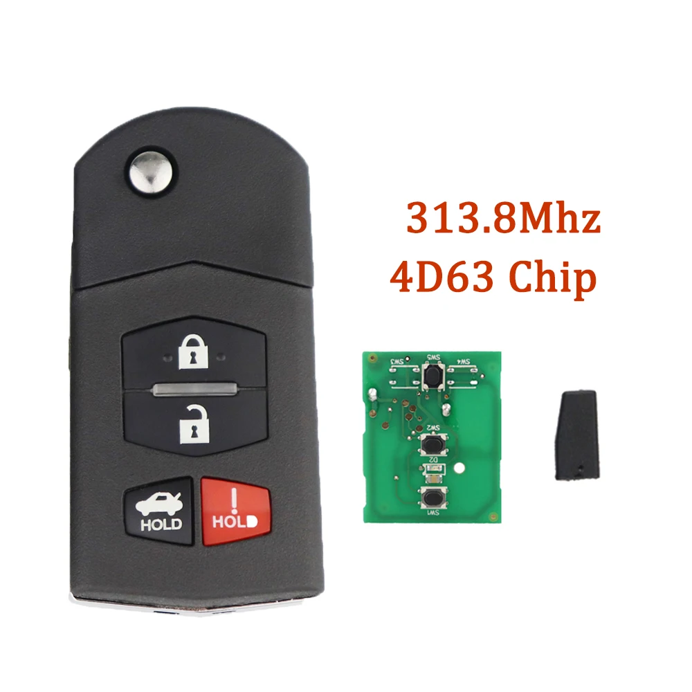 Mazda Remote Key Fob Compatible Models 2006-2015 12 Mazda Remote Key Fob Compatible Models 2006-2015 - Image 12