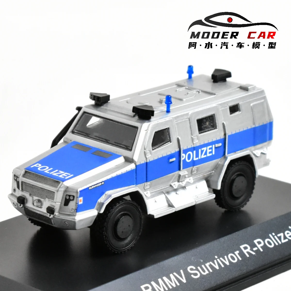 1:87 RMMV Survivor Police Model Car Resin 7 1:87 RMMV Survivor Police Model Car Resin - Image 7