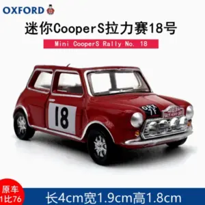 1:76 Mini CooperS Rally Diecast Model Car 19 S61edbf2f0442427fadec55fe0d158bf2o