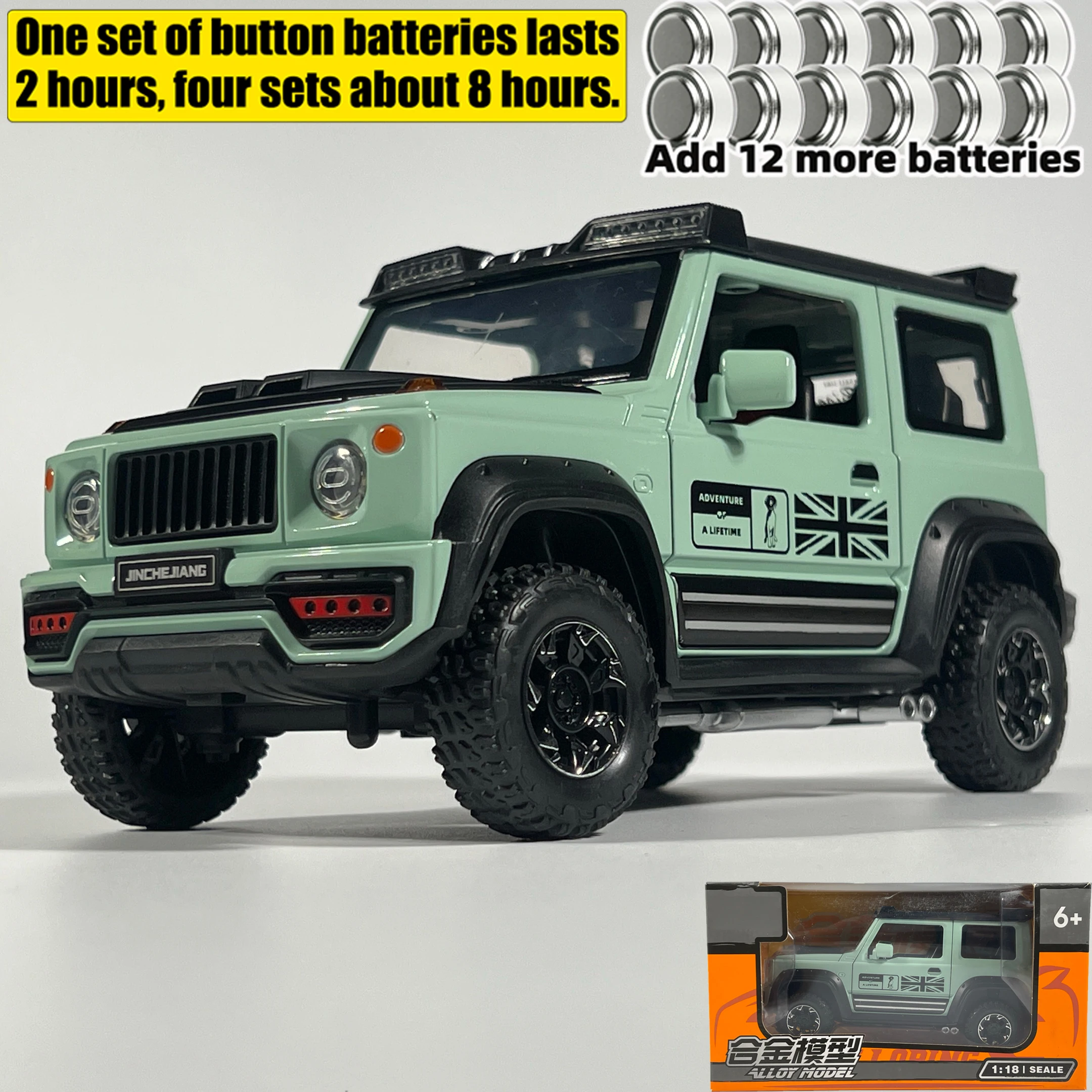 1:18 Suzuki Jimny Alloy Diecast Model Car 15 1:18 Suzuki Jimny Alloy Diecast Model Car - Image 15