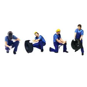 RM 1/64 Miniature Automobile Repairman Figure 17 S61f2b3ac92df45a2a1a27d70fcf9110bn 2