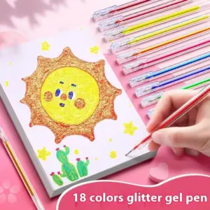 Vibrant Glitter Gel Pen Set in Various Packs 17 S623bdf6f355e4157b06b2487e05289f9J