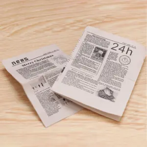 1/12 Dollhouse Miniature Retro Newspaper Set 10 S627b785d784e4dcfabfad347c57b46feS