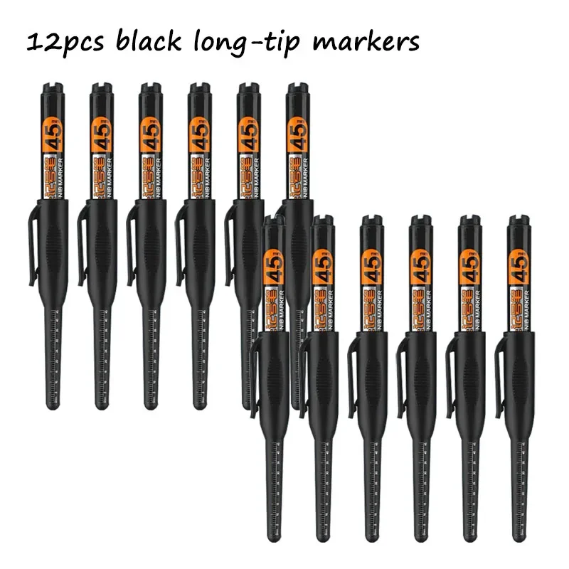 12PCS Long Head Marker Pens for Art Projects 9 12PCS Long Head Marker Pens for Art Projects - Image 9