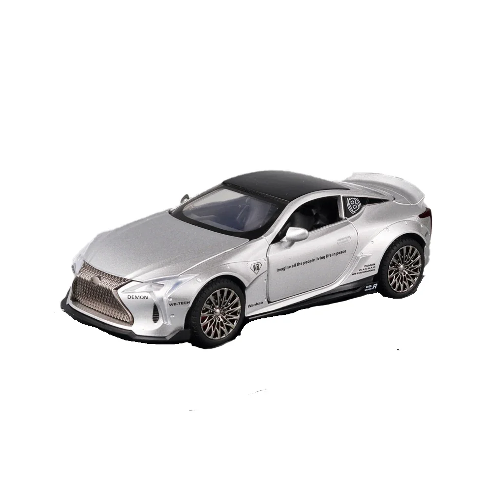 Lexus LC500 1:32 Scale Diecast Model Yellow 8 Lexus LC500 1:32 Scale Diecast Model Yellow - Image 8