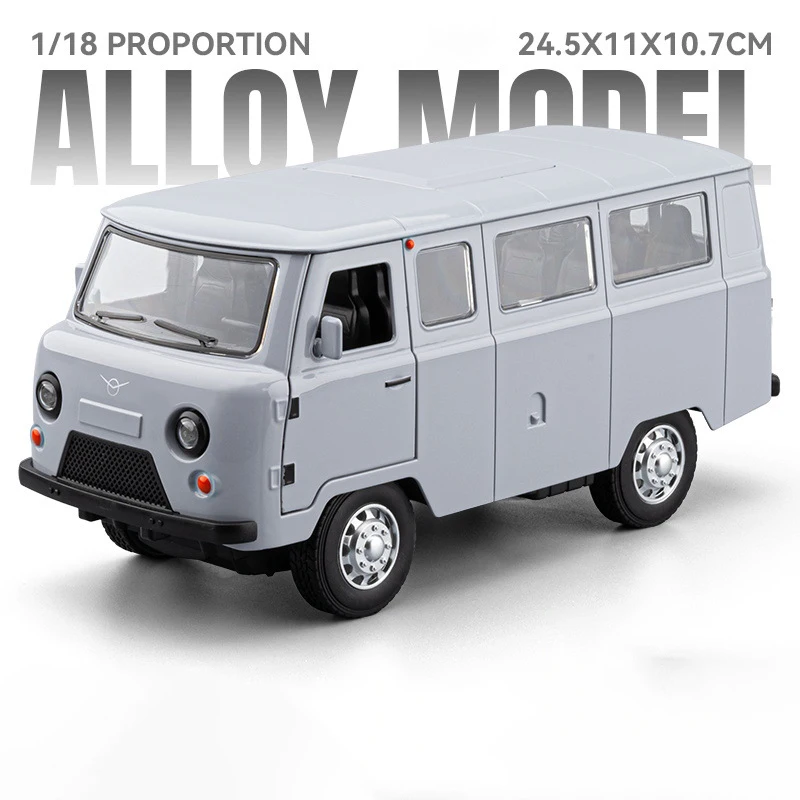 1:18 Scale Russian UAZ Traveler Bus Model 6 1:18 Scale Russian UAZ Traveler Bus Model - Image 6