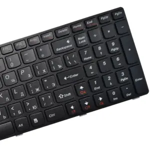 Lenovo Compatible Russian Black Laptop Keyboard 10 S63131d42fc3d4222b795fdd3e8c874a7s