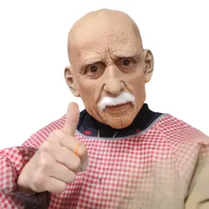 Hyper-Realistic Grandpa Mask for Costume Fun 8 S6318c2fdb3cc4e43a2da4fb8f06e37491